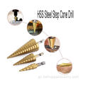 3pcs High-Speed ​​Step Step Drill Bitcoated Metal